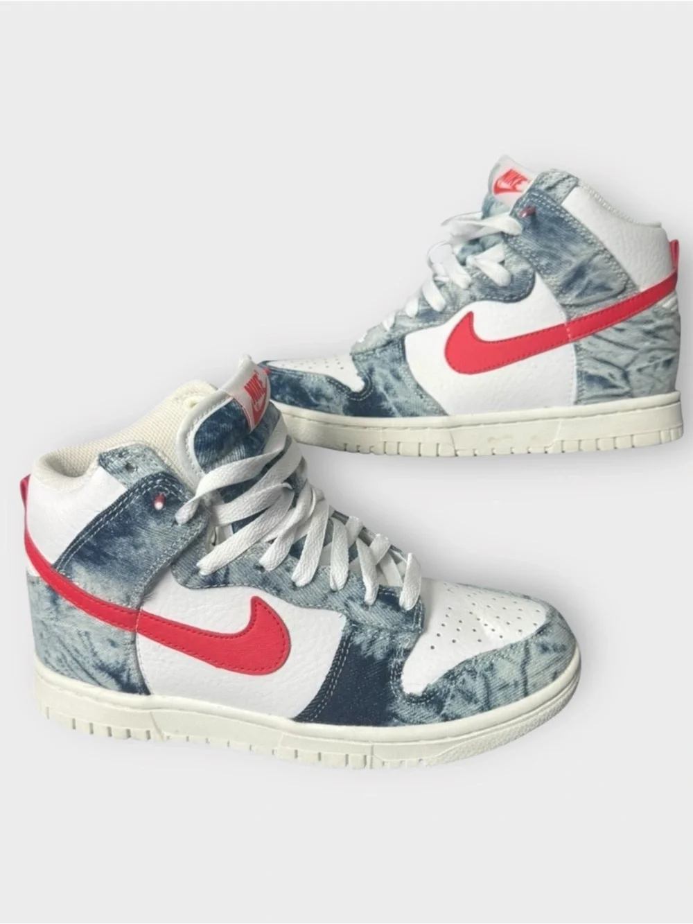 Nike Dunk High FLS “Washed Denim” | Women’s 6.5 | EUC
